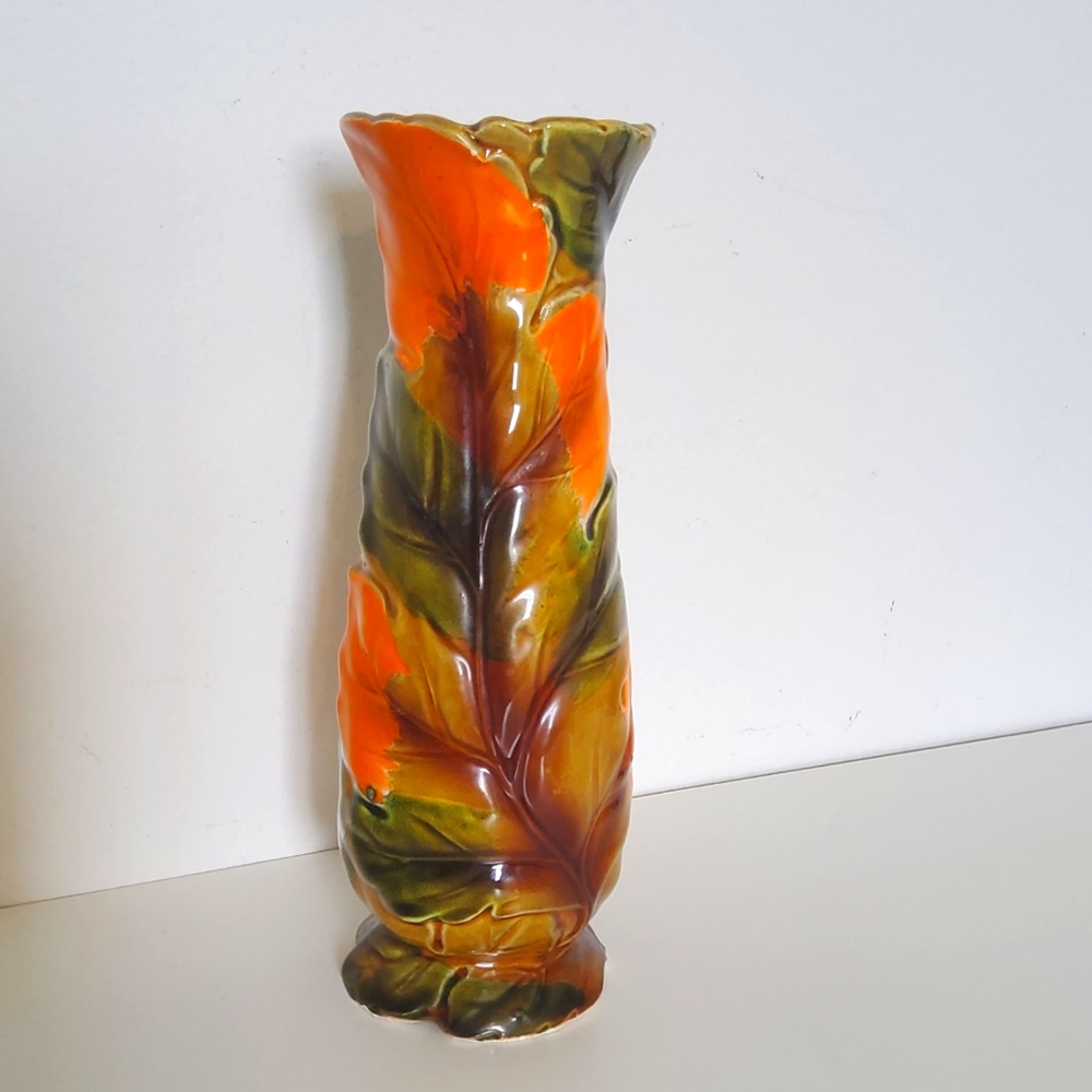 Mid Century Japanese Ceramic Bud Vase